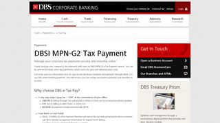 
                            8. DBSI MPN-G2 Tax Payment - DBS Bank