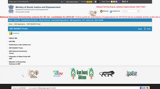 
                            4. DBT BHARAT Portal : Ministry of Social Justice and Empowerment ...