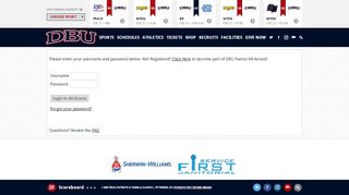 
                            9. DBU Patriot All-Access Login - Dallas Baptist University Athletics