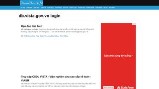 
                            9. db.vista.gov.vn login - diembaovn.info