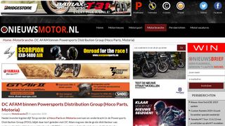 
                            10. DC AFAM binnen Powersports Distribution Group (Hoco Parts, Motoria ...