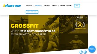
                            9. DC Crossfit Gyms | 2018 Crossfit Gym of the Year | Balance Gym