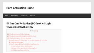 
                            5. DC One Card Login | www.idmsprdweb.dc.gov - Bank Debit And ...