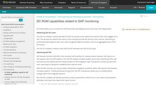 
                            13. DC RUM capabilities related to SAP monitoring - DC RUM 12.4 ...