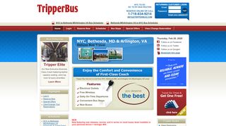 
                            11. DC to NY Bus | New York City to DC | Tripper Bus Service