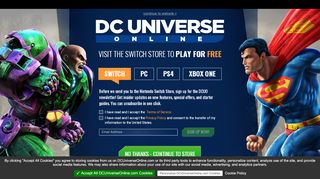 
                            2. DC Universe Online: Register