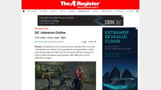 
                            7. DC Universe Online • The Register