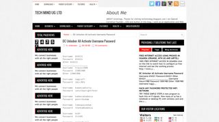 
                            9. DC Unlocker All Activate Username Password ~ TECH MIND UG LTD