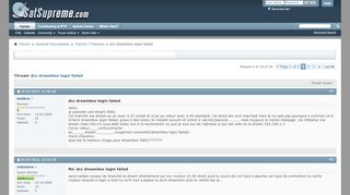 
                            2. dcc dreambox login failed - SatSupreme.com - Satellite TV