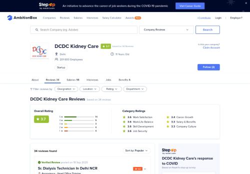 
                            11. DCDC Kidney Care Reviews by Employees | AmbitionBox (Naukri.com)