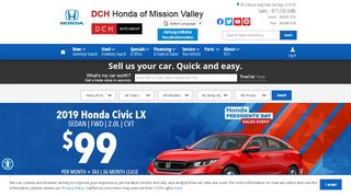 
                            13. DCH Honda of Mission Valley: New & Used Honda Dealer in San ...