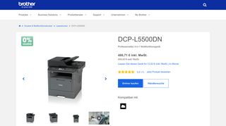 
                            9. DCP-L5500DN Monolaser-Multifunktionsdrucker online kaufen | Brother