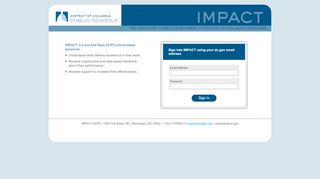 
                            12. DCPS IMPACT - Login - QuickBase