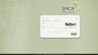 
                            1. DCR - SNCR - Sistema Nacional de Cadastro Rural