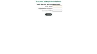 
                            4. DCU Online Banking Password Change