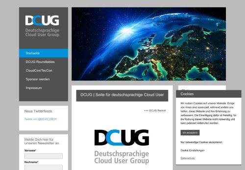 
                            3. DCUG − Deutschsprachige Cloud User Group