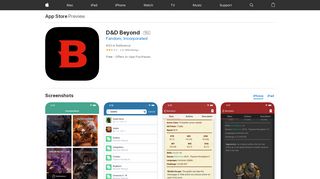 
                            9. D&D Beyond on the App Store - iTunes - Apple