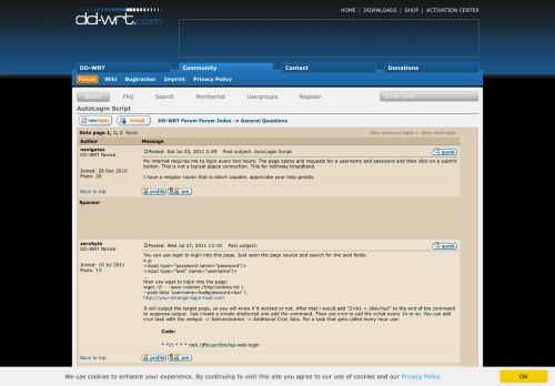 
                            12. DD-WRT Forum :: View topic - AutoLogin Script