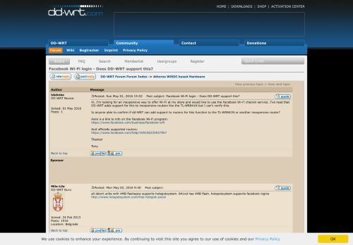 
                            7. DD-WRT Forum :: View topic - Facebook Wi-Fi login - Does ...