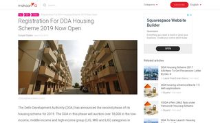 
                            12. DDA Housing Scheme 2019: 10,000 More Flats By Feb-End