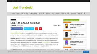 
                            1. DDLHits chiuso dalla GDF - Just Android