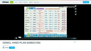 
                            12. DDMCL HINDI PLAN 8398031590 on Vimeo