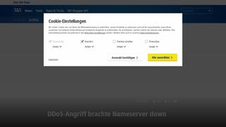 
                            9. DDoS-Angriff brachte Nameserver down - 1&1 Blog