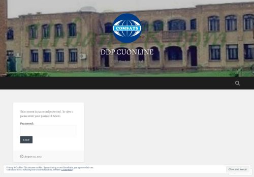 
                            8. DDP CUONLINE – DDP Students Portal