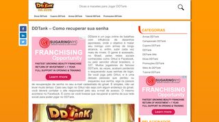 
                            4. DDTank – Como recuperar sua senha - DDTank Online