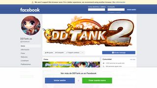 
                            3. DDTank.us - Inicio | Facebook