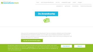 
                            12. De Amersfoortse - De persoonlijke gezondheidscheck