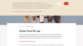 
                            1. De app van Tempo-Team| Solliciteren | Uren declareren | Roosters ...