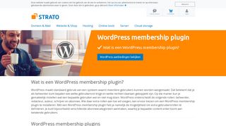 
                            6. De beste WordPress membership plugins - Strato.nl