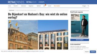 
                            12. De Bijenkorf en Hudson's Bay: wie wint de online oorlog ...