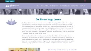 
                            2. De Bikram Yoga lessen | Bikramyoga