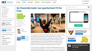 
                            10. De financiële kater van sportschool Fit for Free | IEXGeld.nl