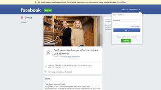 
                            9. De Forsvundne Arvinger - Find din historie på Rigsarkivet - Facebook