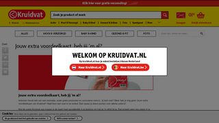 
                            6. De gratis Jouw extra voordeelkaart, haal 'm nu | Kruidvat BLOG