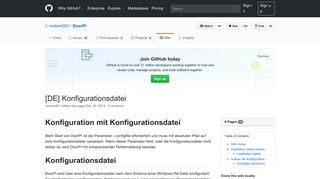 
                            6. [DE] Konfigurationsdatei · motom001/DoorPi Wiki · GitHub