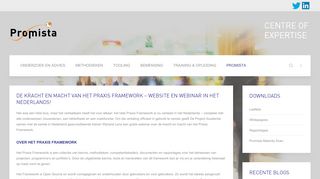 
                            13. De kracht en macht van het Praxis Framework – website en webinar in ...