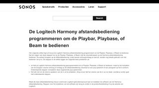 
                            7. De Logitech Harmony afstandsbediening programmeren om de ...