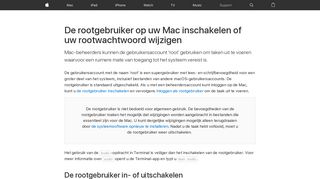 
                            5. De rootgebruiker op uw Mac inschakelen of uw rootwachtwoord ...