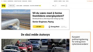 
                            7. De skal redde Autosys - Tu.no