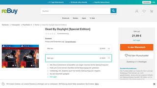 
                            12. Dead By Daylight [Special Edition] gebraucht kaufen - reBuy