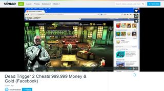 
                            9. Dead Trigger 2 Cheats 999.999 Money & Gold (Facebook) on Vimeo