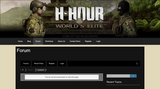 
                            12. Deadly004 – Profile – H-Hour Forum – Login Required