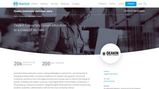 
                            11. Deakin Case Study | Data silo integration | MuleSoft