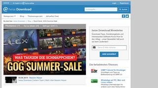
                            12. Deal-Check: GOG Summer-Sale | heise Download