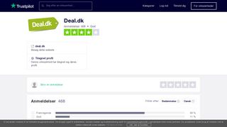 
                            6. Deal.dk - Trustpilot