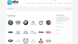 
                            5. Dealer login – Alba Automotive